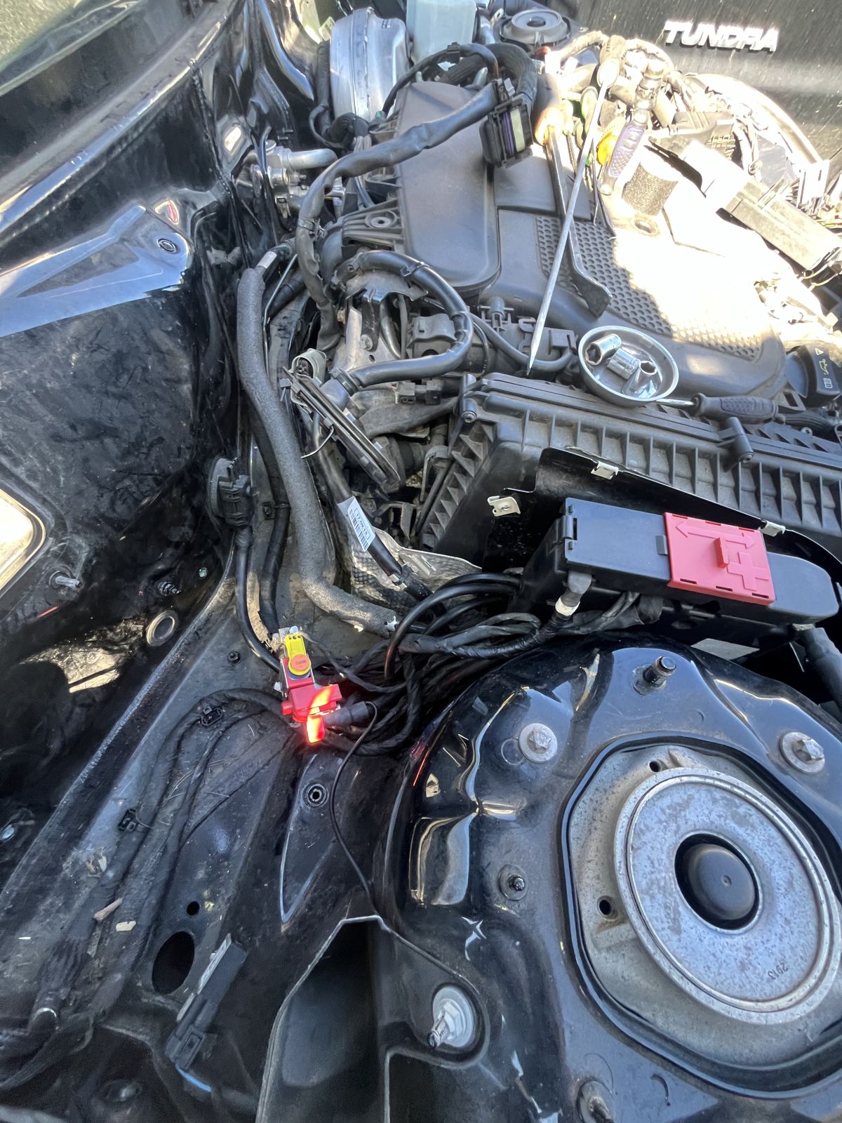 Sedan Electrical Wiring Repair step 5 at TOP CONCEPT auto repair shop Philadelphia PA