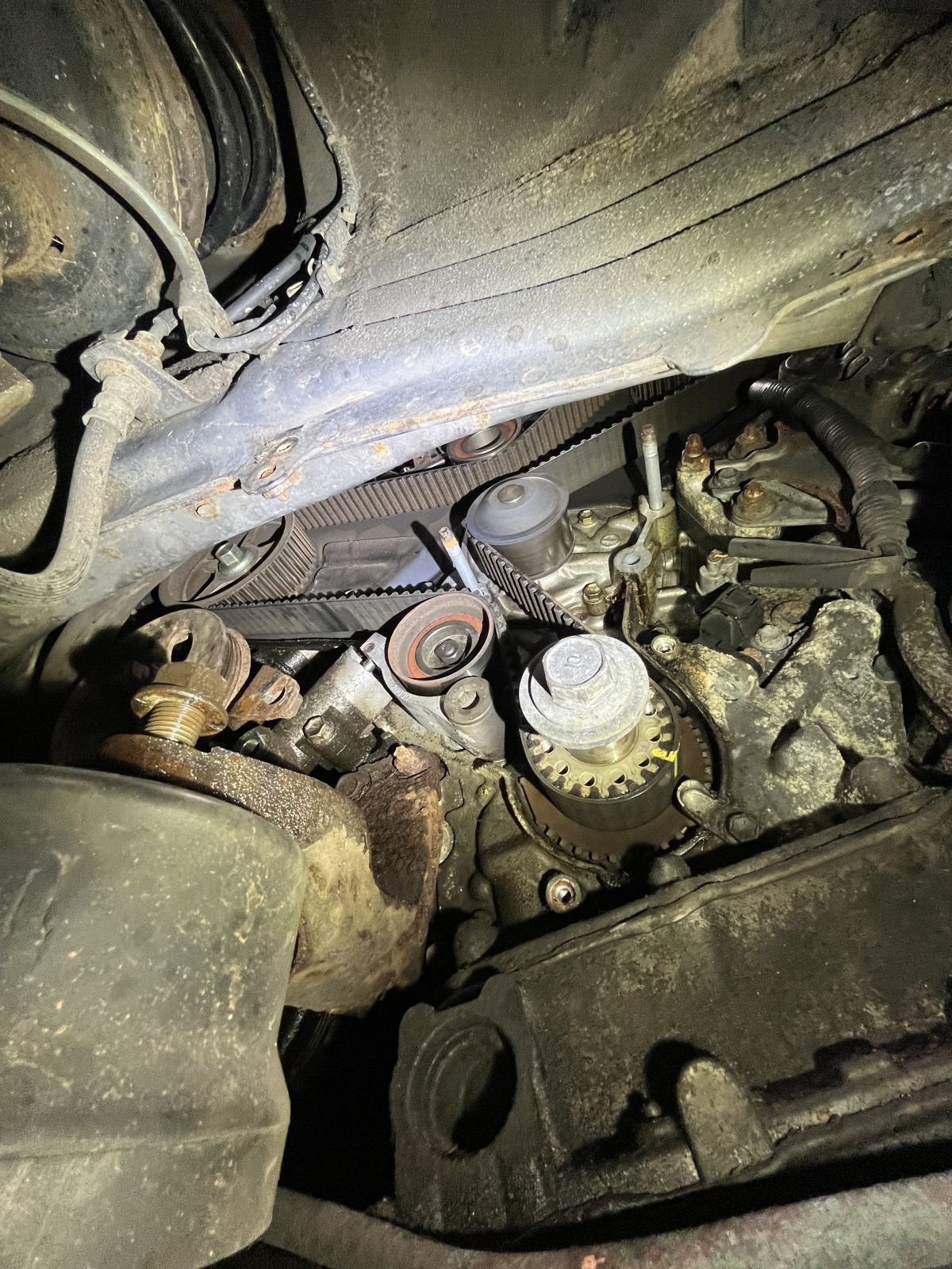 Porsche Cayenne 955 Engine Repair step 5 at TOP CONCEPT auto repair shop Philadelphia PA