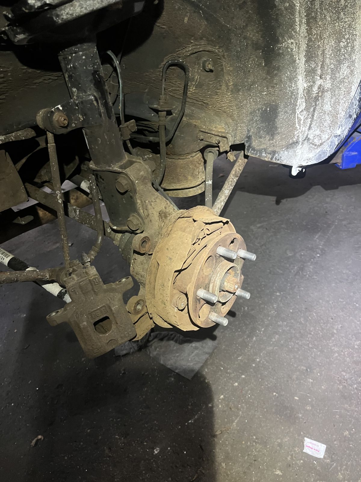 Toyota Truck Brake Repair step 2 at TOP CONCEPT auto repair shop Philadelphia PA