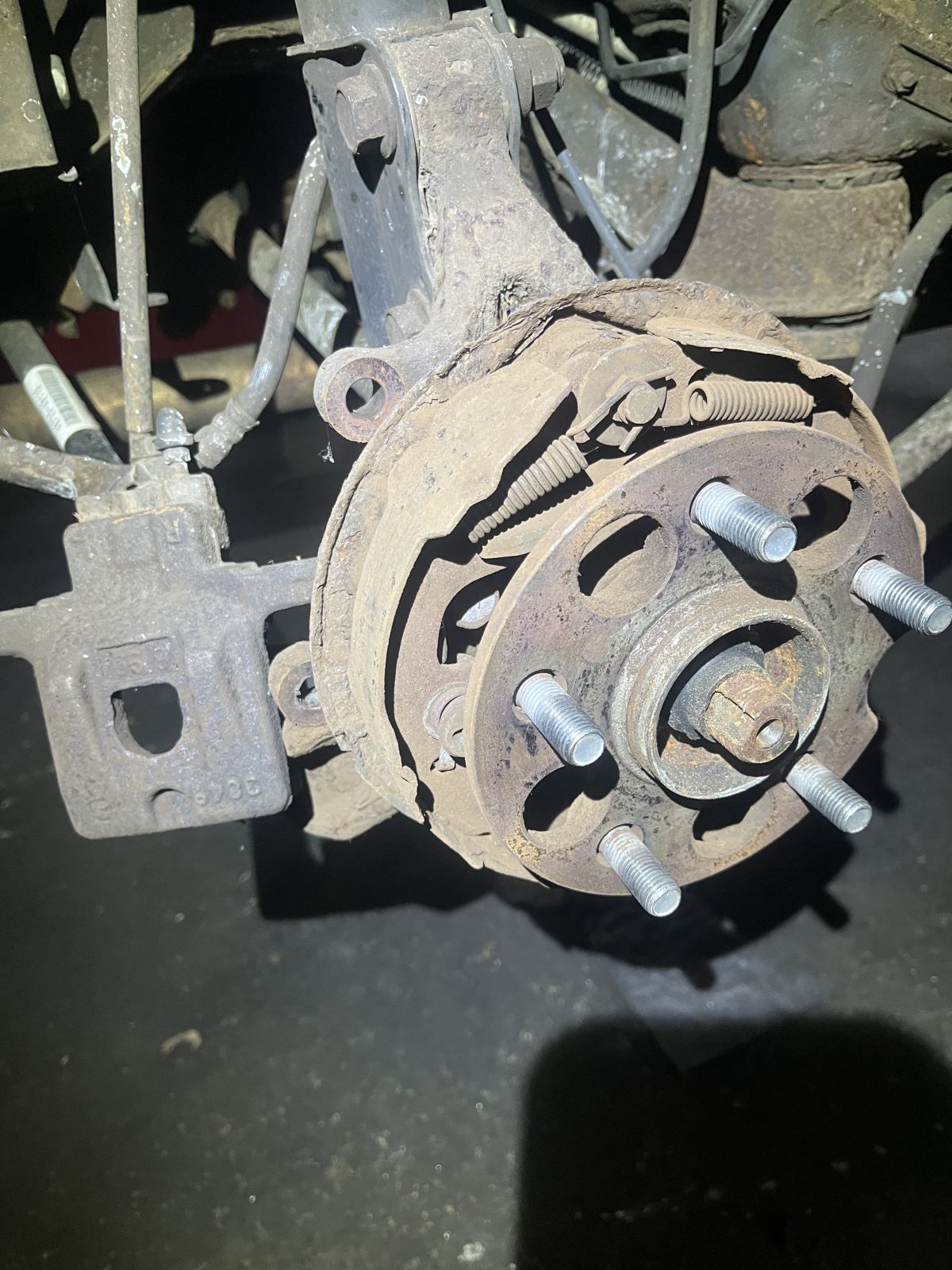 Toyota Truck Brake Repair step 3 at TOP CONCEPT auto repair shop Philadelphia PA