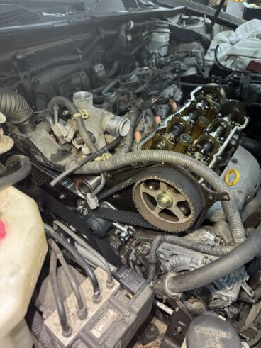 Toyota Lexus Timing Belt Replacement step 1 at TOP CONCEPT auto repair shop Philadelphia PA