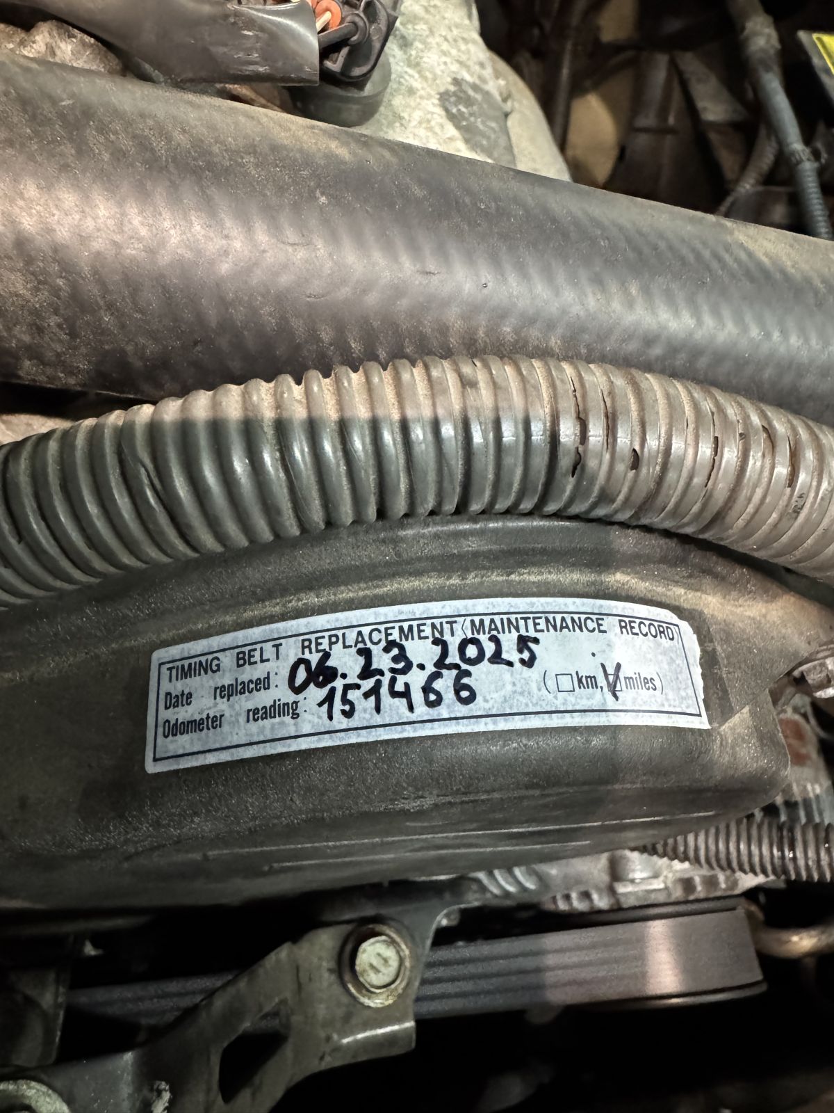 Toyota Lexus Timing Belt Replacement step 3 at TOP CONCEPT auto repair shop Philadelphia PA