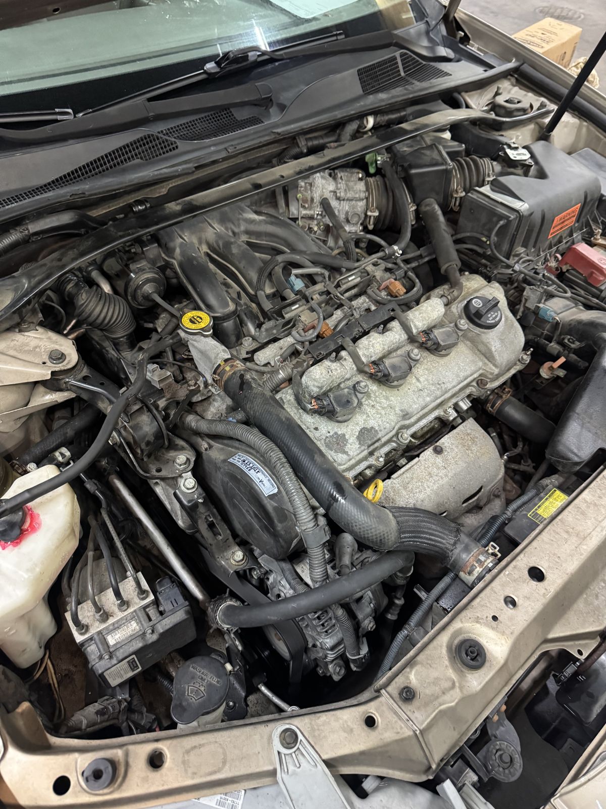 Toyota Lexus Timing Belt Replacement step 4 at TOP CONCEPT auto repair shop Philadelphia PA