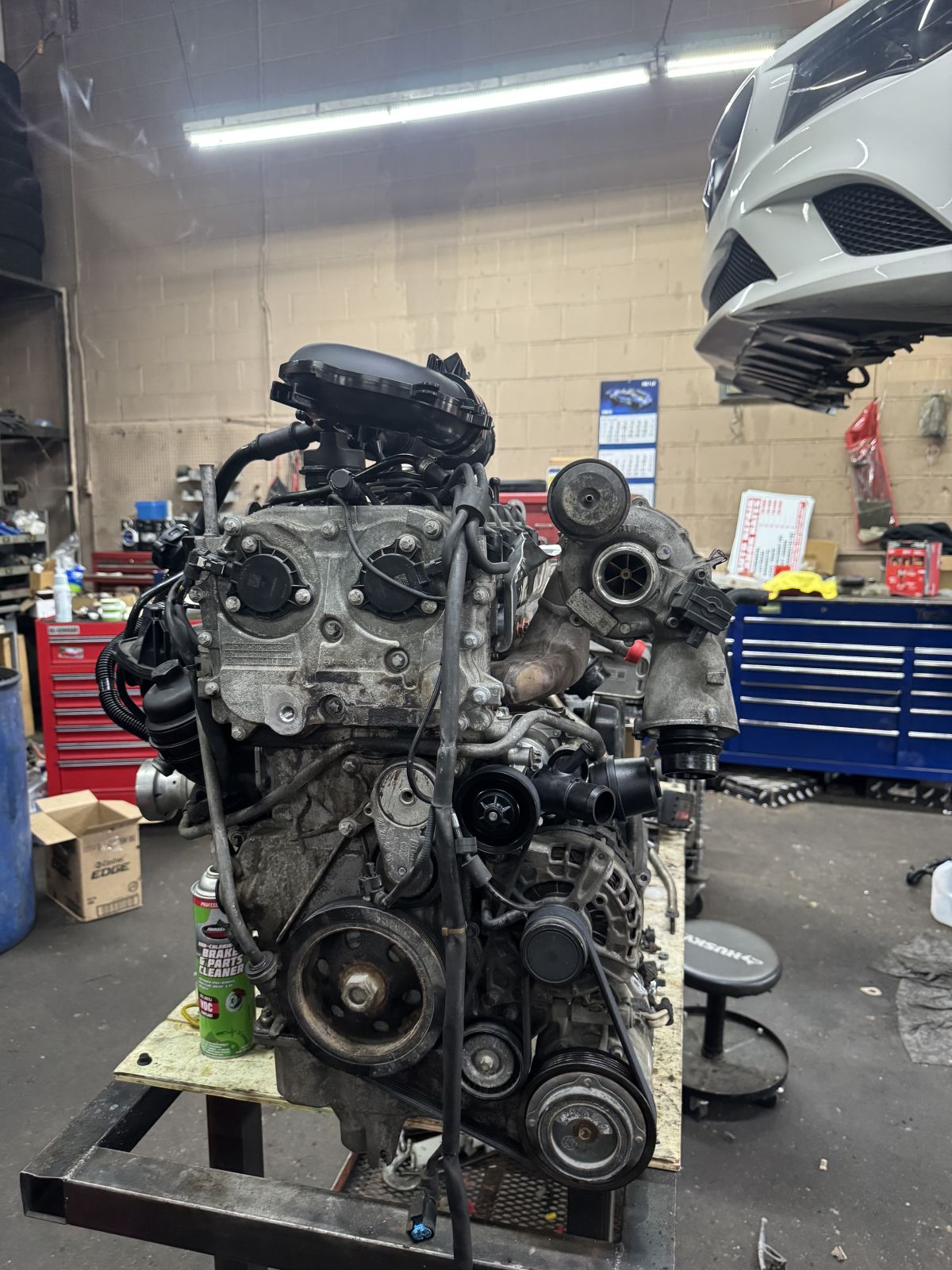 Toyota Lexus Timing Belt Replacement step 5 at TOP CONCEPT auto repair shop Philadelphia PA