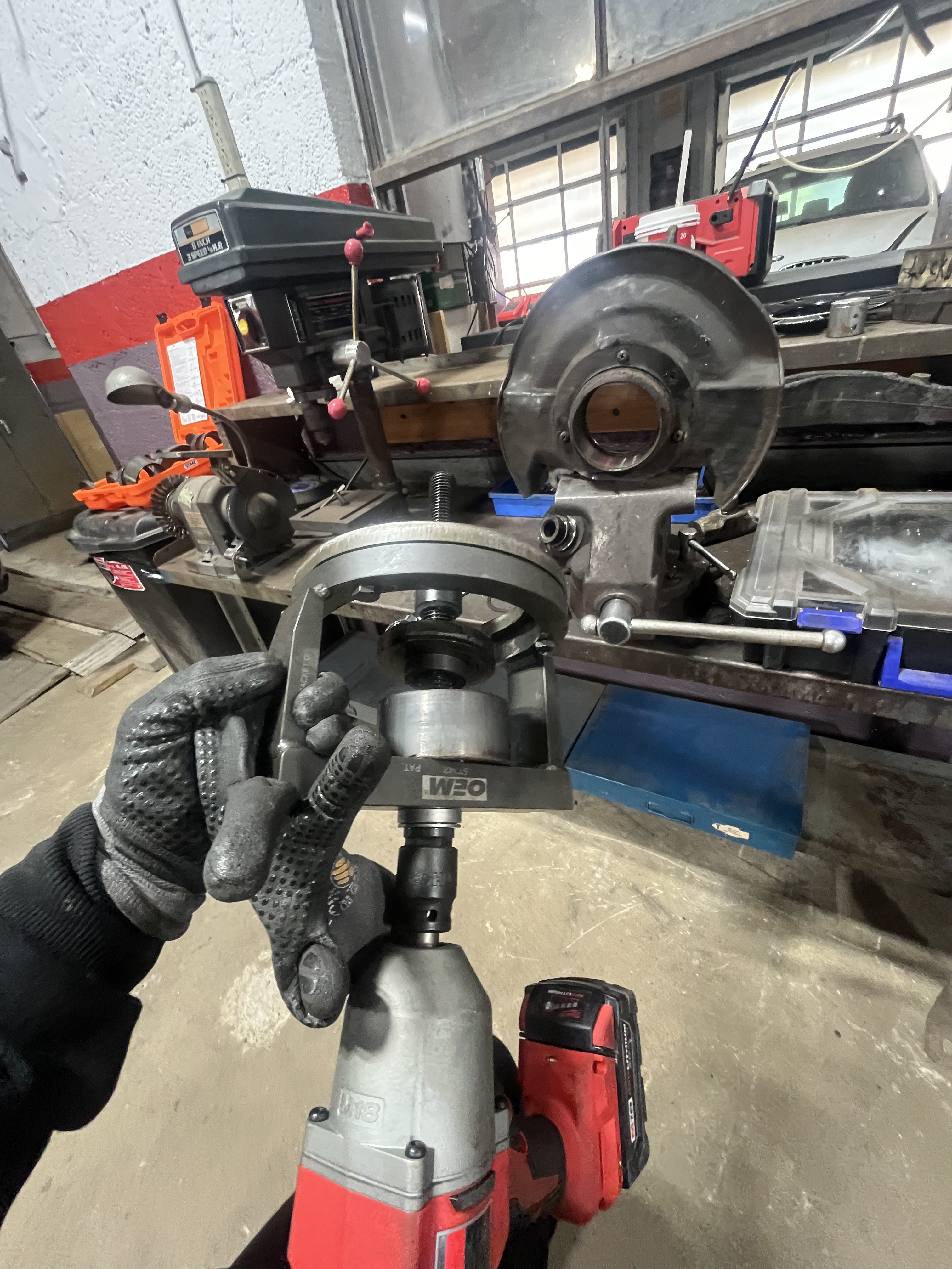 New Honda Accord wheel hub bearing assembly ready for installation