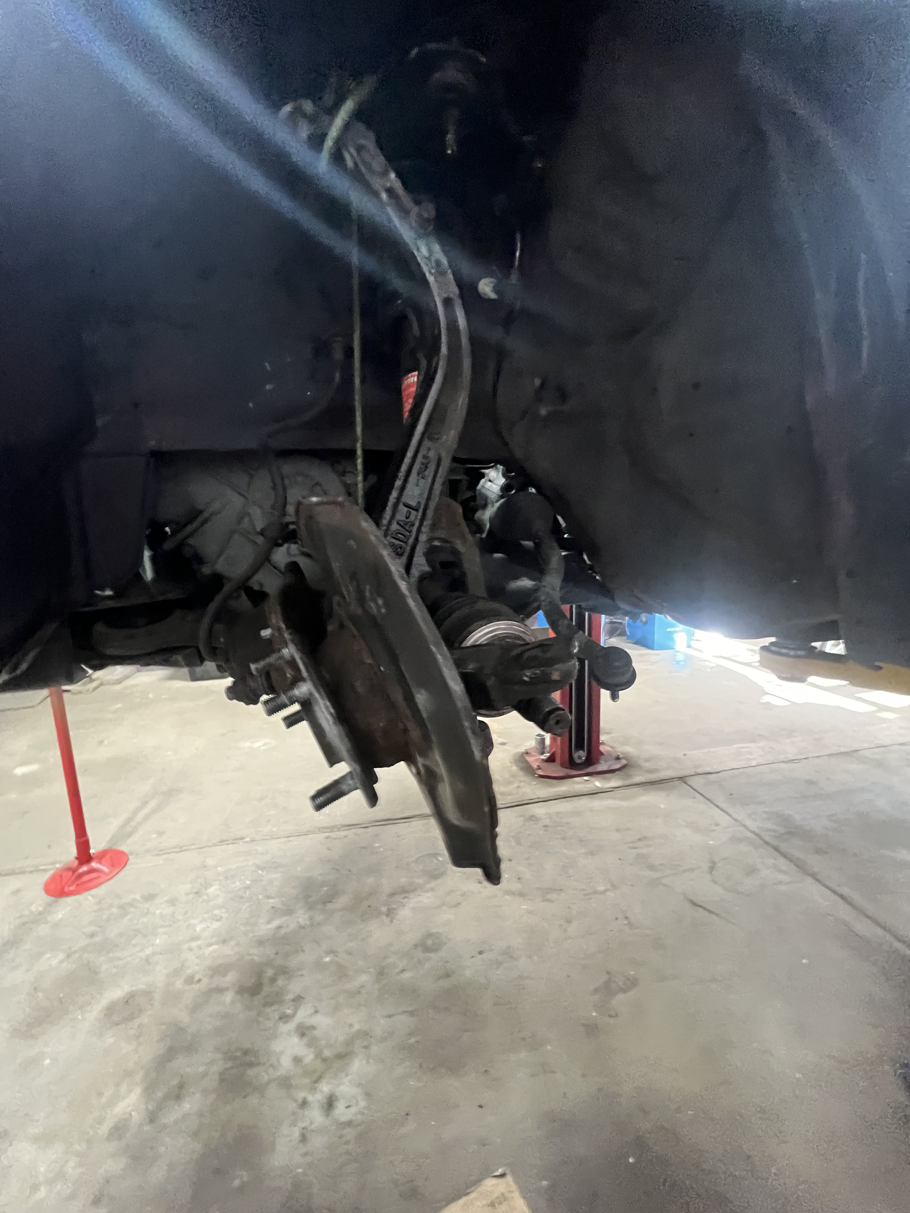 Honda front wheel bearing assembly during inspection at TOP CONCEPT Philadelphia