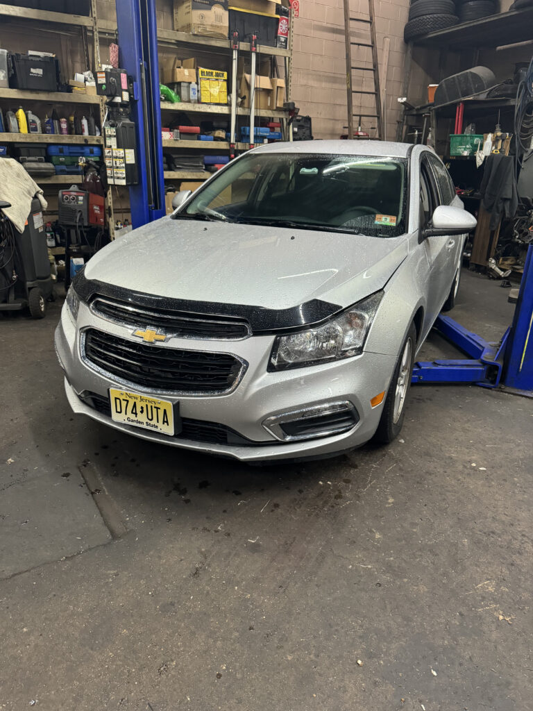 Chevy Cruze In Shop For Diagnostics – TOP CONCEPT LLC Philadelphia
